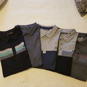 XXL Travis Mathew Golf Shirts